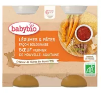 Babybio Pot Légumes Pâtes Bolognaise Boeuf à PARON