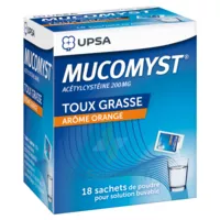 Mucomyst 200 Mg Poudre Pour Solution Buvable En Sachet B/18 à PARON