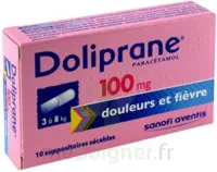 Doliprane 100 Mg Suppositoires Sécables 2plq/5 (10) à PARON
