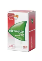 Nicorette 2 Mg Gomme à Mâcher Médicamenteuse Sans Sucre Fruits Plq/105 à PARON