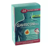 Gavisconell Menthe Sans Sucre, Suspension Buvable 24 Sachets à PARON