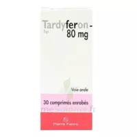 Tardyferon 80 Mg, Comprimé Pelliculé Plq/30 à PARON