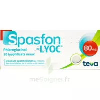 Spasfon Lyoc 80 Mg, Lyophilisat Oral à PARON