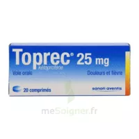 Toprec 25 Mg Comprimés Plq/20 à PARON