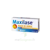 Maxilase Alpha-amylase 3000 U Ceip Comprimés Enrobés Maux De Gorge B/30 à PARON
