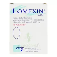 Lomexin 600 Mg Caps Molle Vaginale Plq/1 à PARON