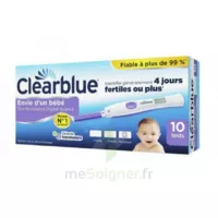 Clearblue Test D'ovulation 2 Hormones B/10 à PARON