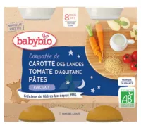 Babybio Pot Bonne Nuit Légumes Pâtes à PARON
