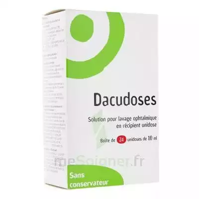 Dacudoses Solution Pour Lavement Ophtalmologique 24unid/10ml à PARON