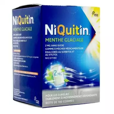 Niquitin 2 Mg Gom à Mâcher Médic Menthe Glaciale Sans Sucre Plq Pvc/pvdc/alu/100 à PARON